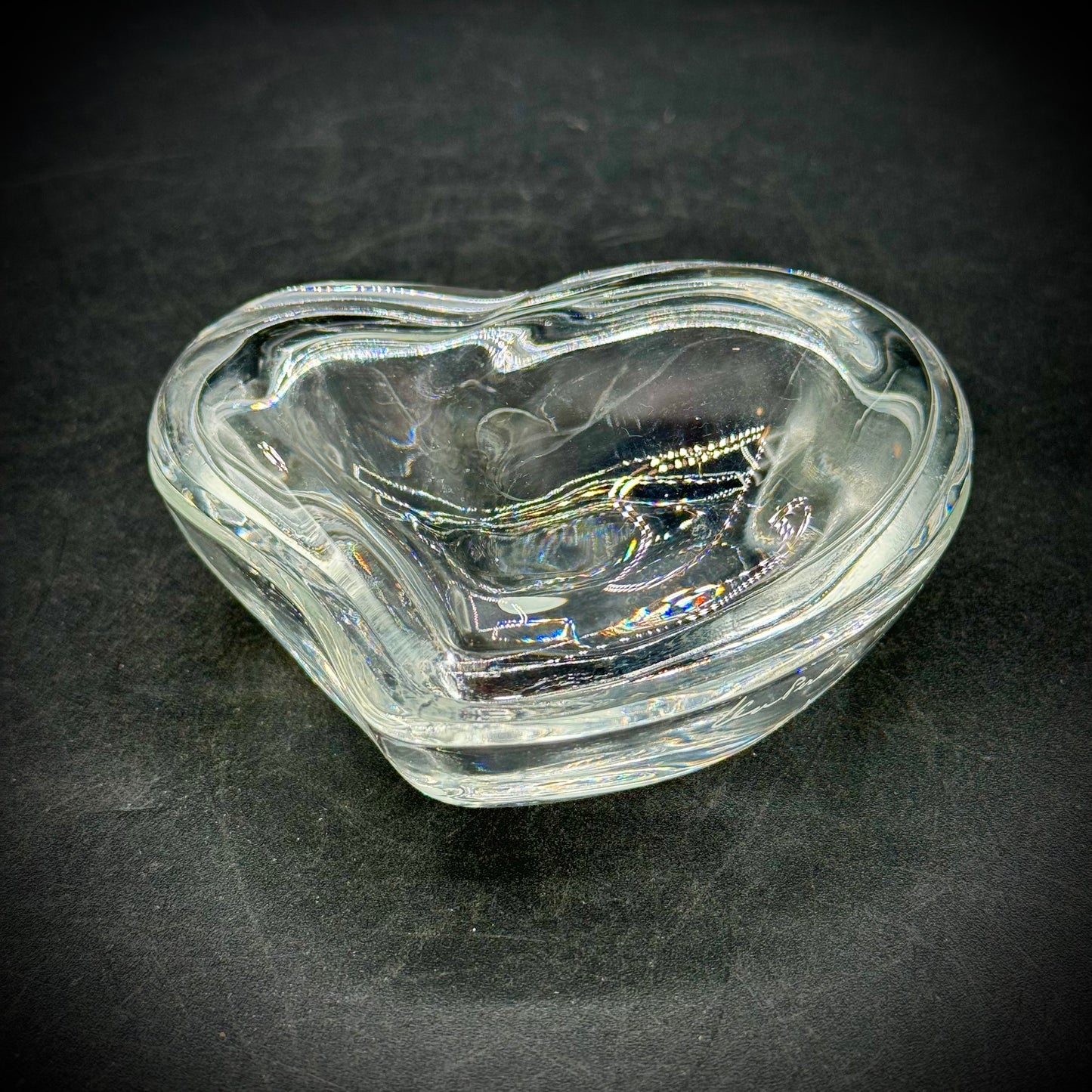 Vintage Tiffany & Co. Signed Elsa Peretti Heart Dish