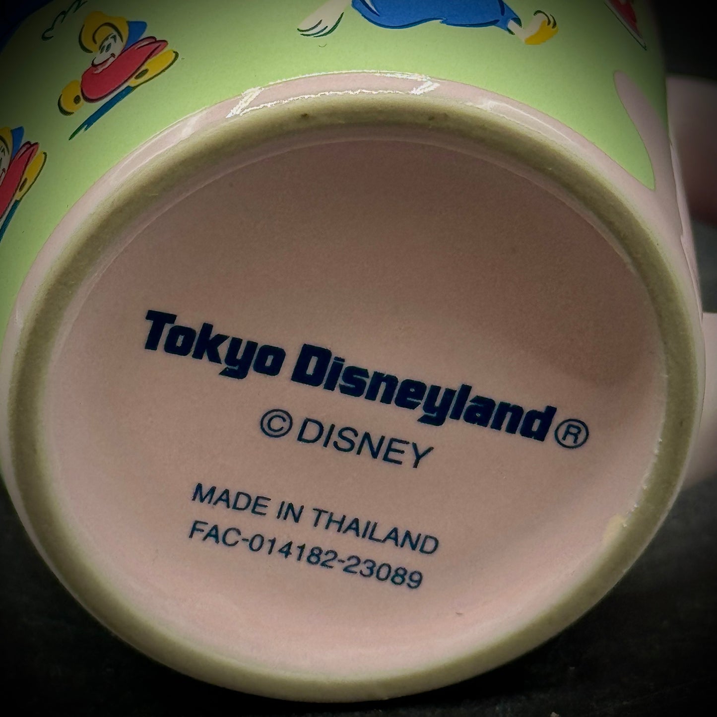Vintage Tokyo Disneyland Alice in Wonderland Cup