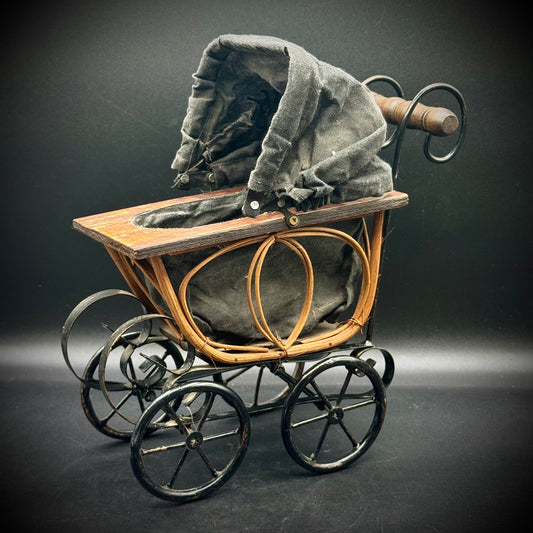 Vintage Victorian Style Doll Carriage