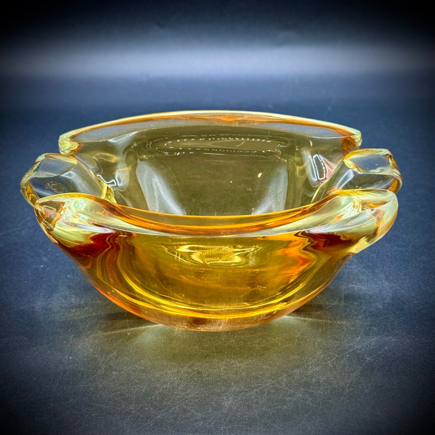 Vintage MCM Murano Glass Dish