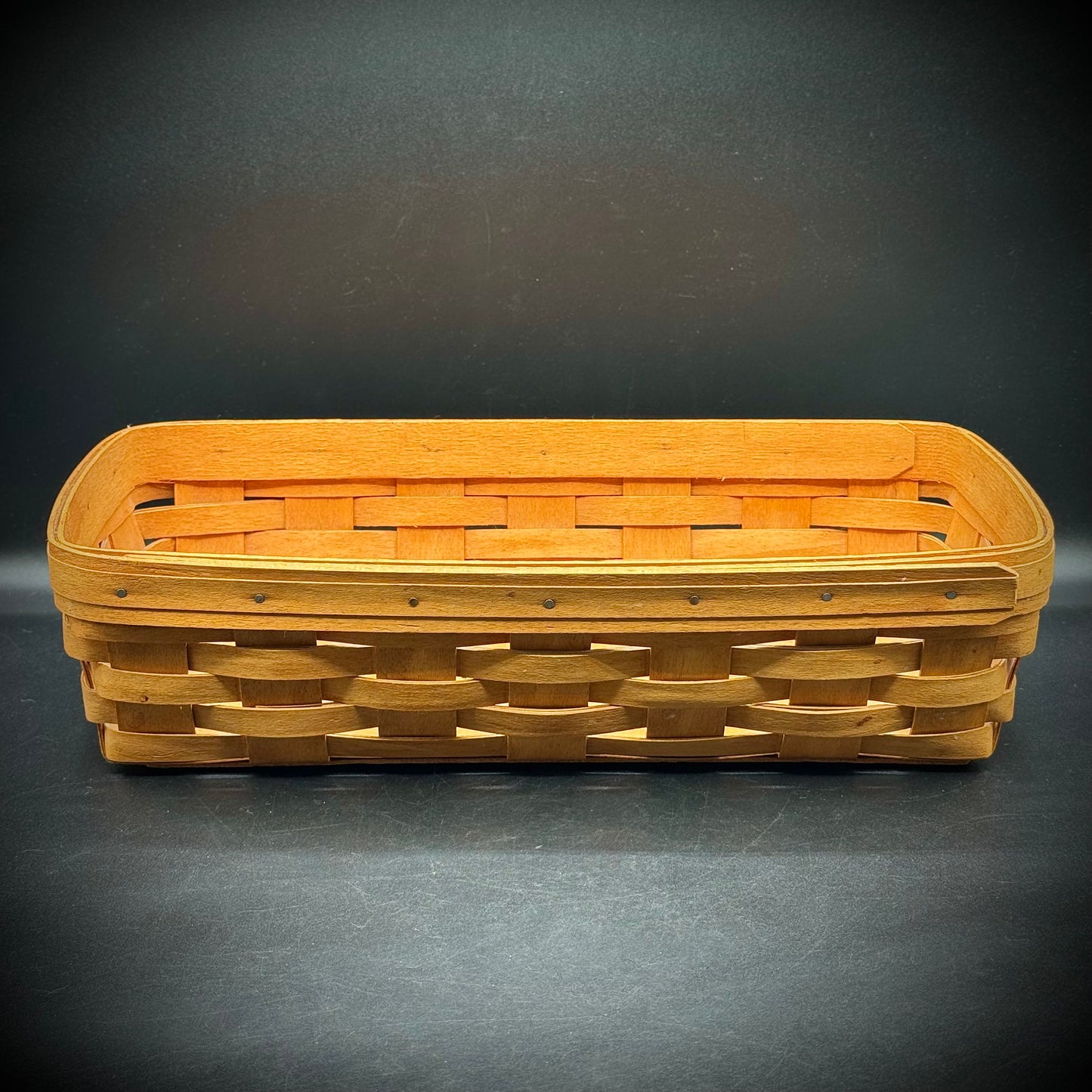 Vintage 1994 Signed Long Longaberger Basket