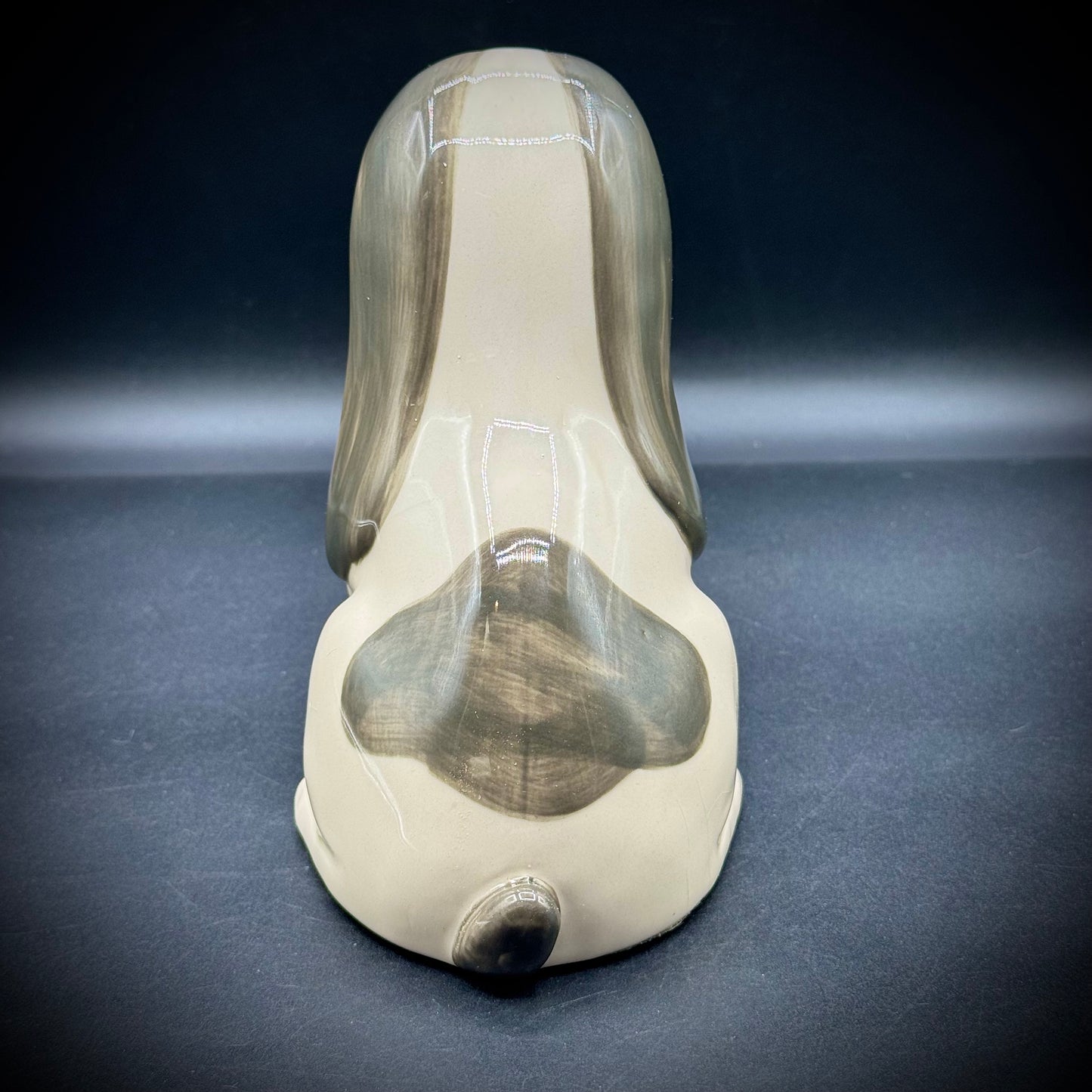 Ceramic String Dispensing Puppy Figurine