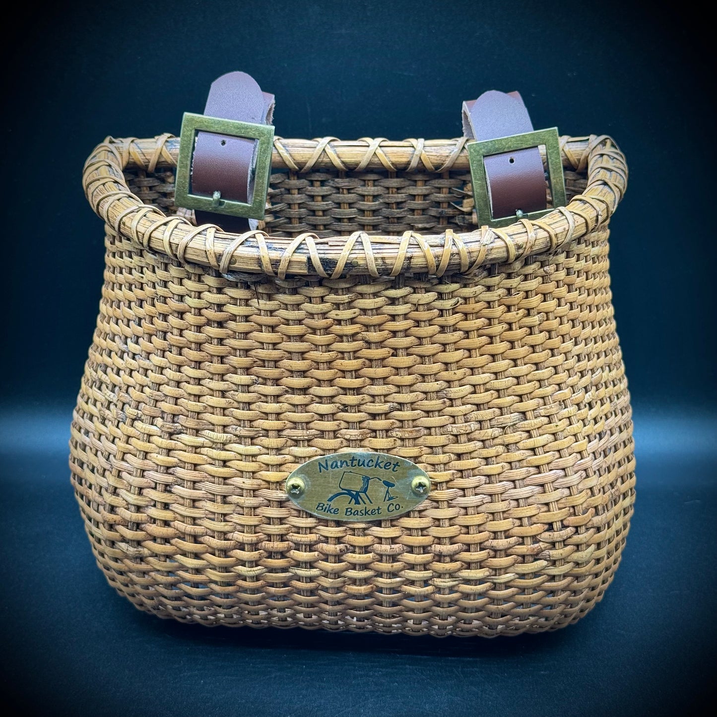 New Nantucket Bike Basket w/Removable Straps
