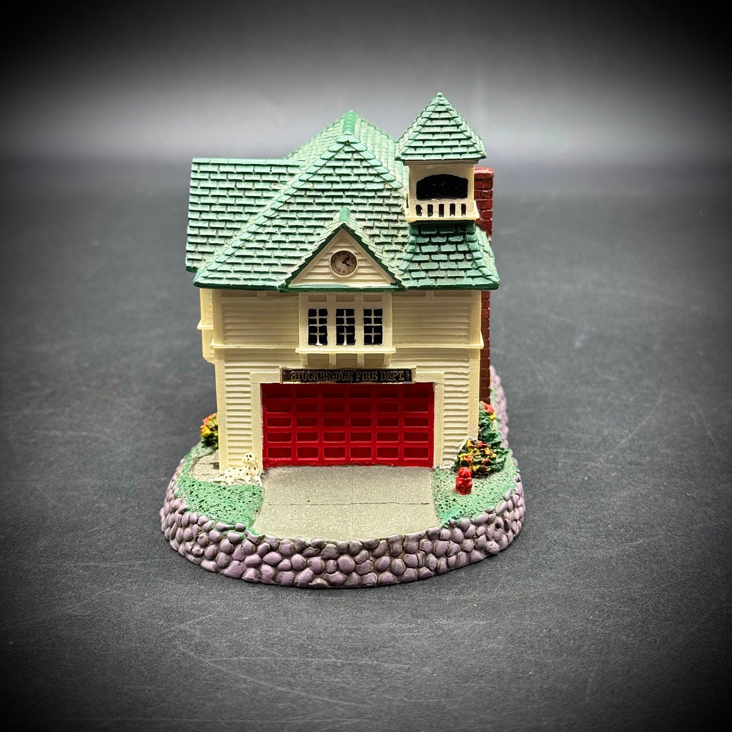 Vintage Rhodes Studio Rockwell's Hometown "The Firehouse"