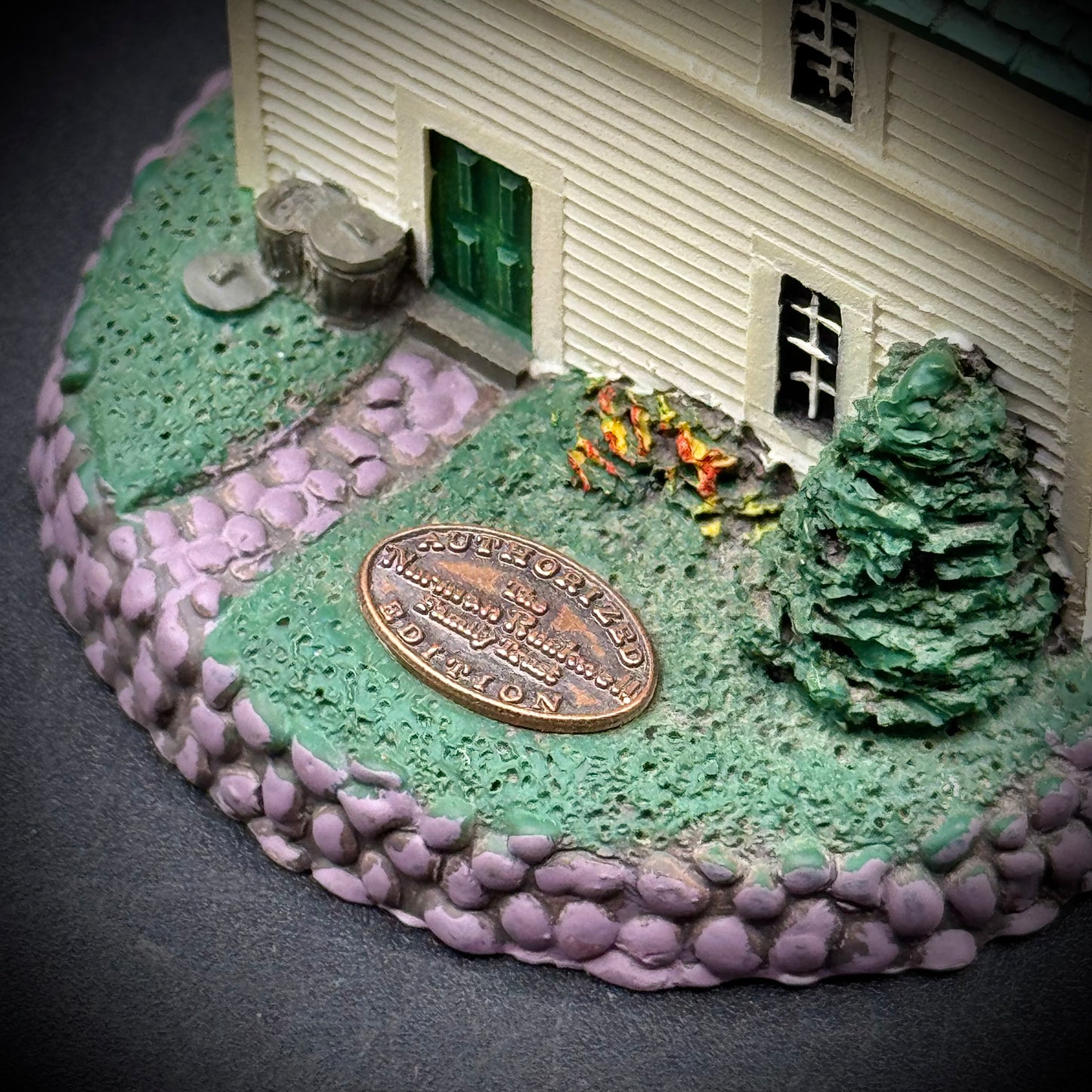 Vintage Rhodes Studio Rockwell's Hometown "The Firehouse"