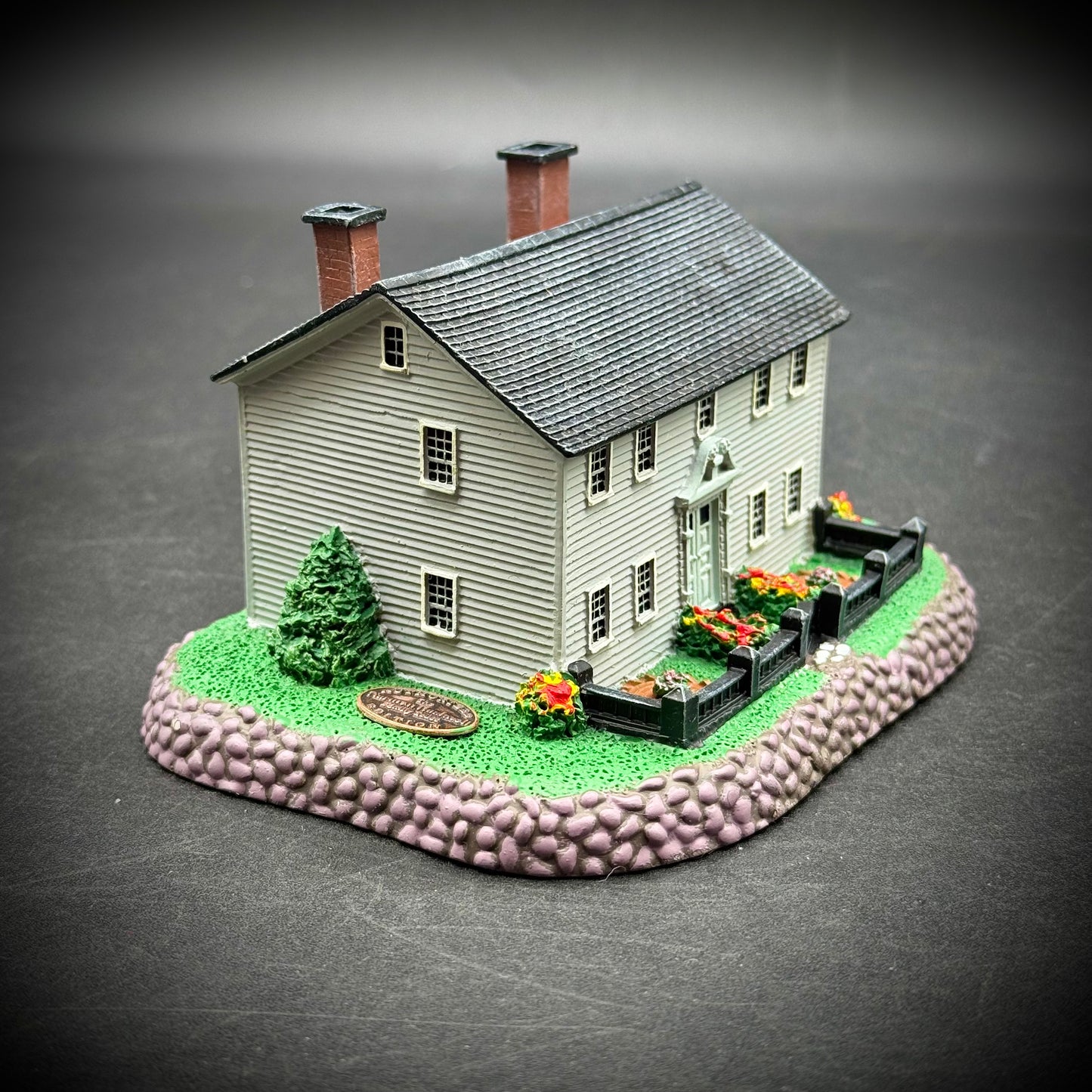 Vintage Rhodes Studio Rockwell's Hometown "The Mission House"