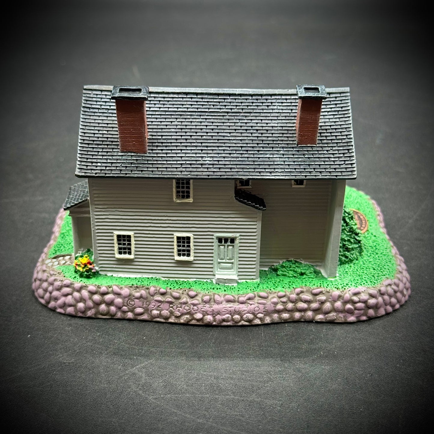 Vintage Rhodes Studio Rockwell's Hometown "The Mission House"