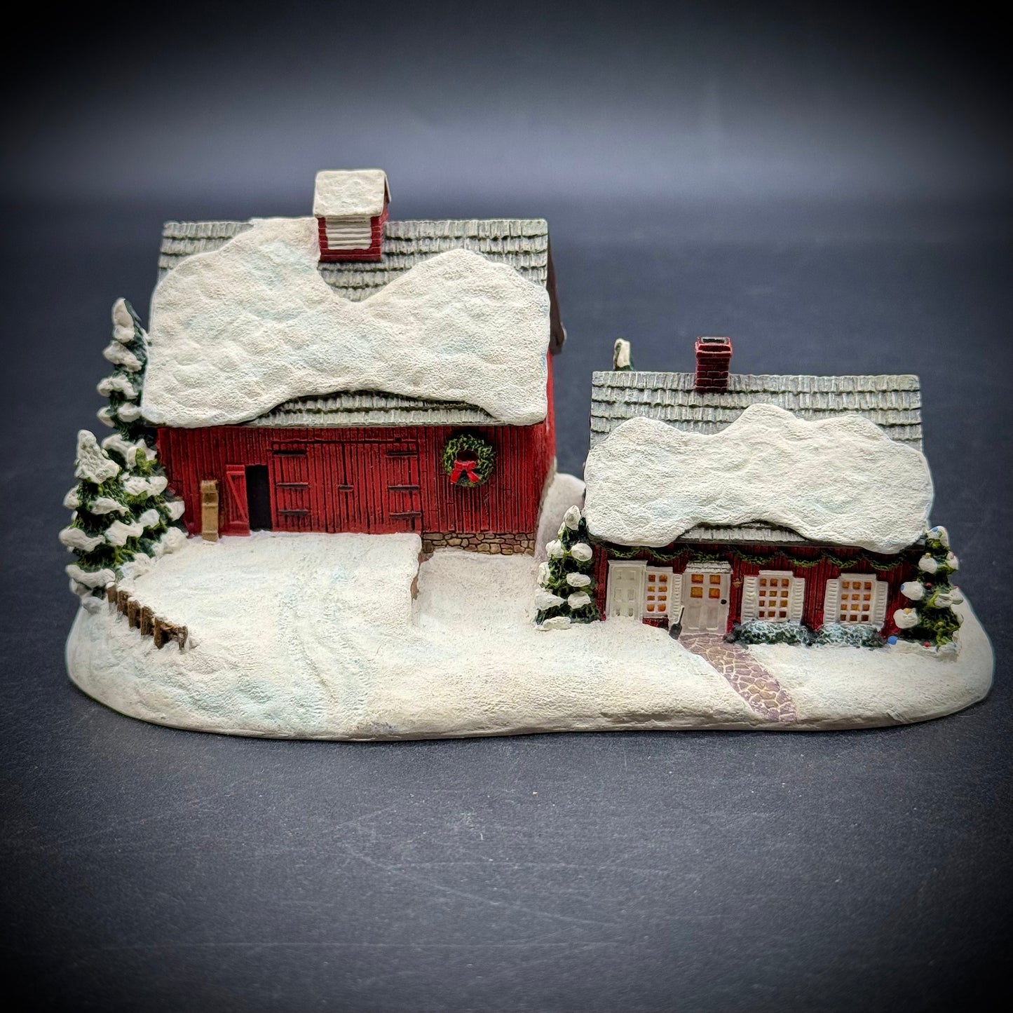 Vintage Rhodes Studio Rockwell's Hometown "Christmas At The Studio"