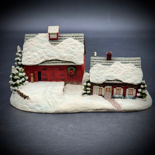 Vintage Rhodes Studio Rockwell's Hometown "Christmas At The Studio"