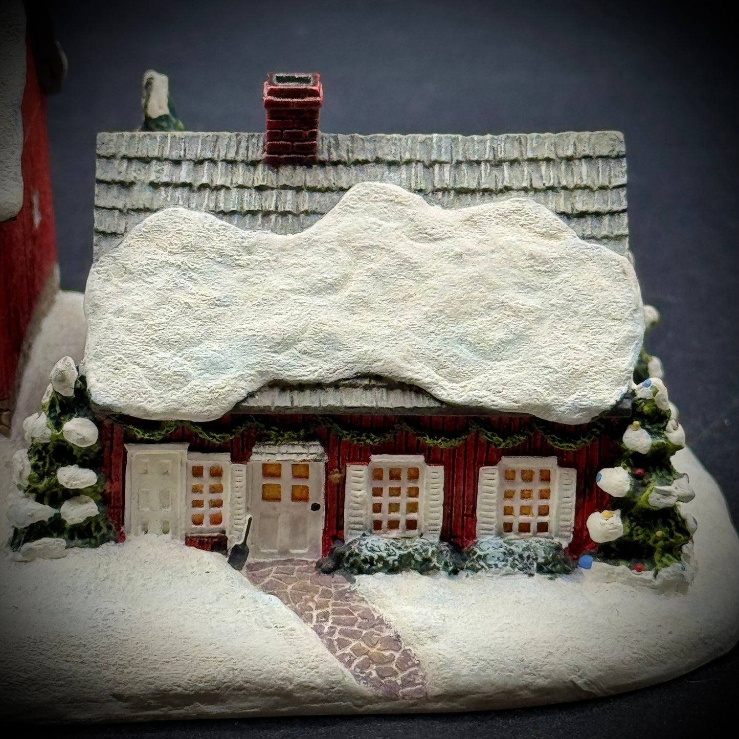 Vintage Rhodes Studio Rockwell's Hometown "Christmas At The Studio"