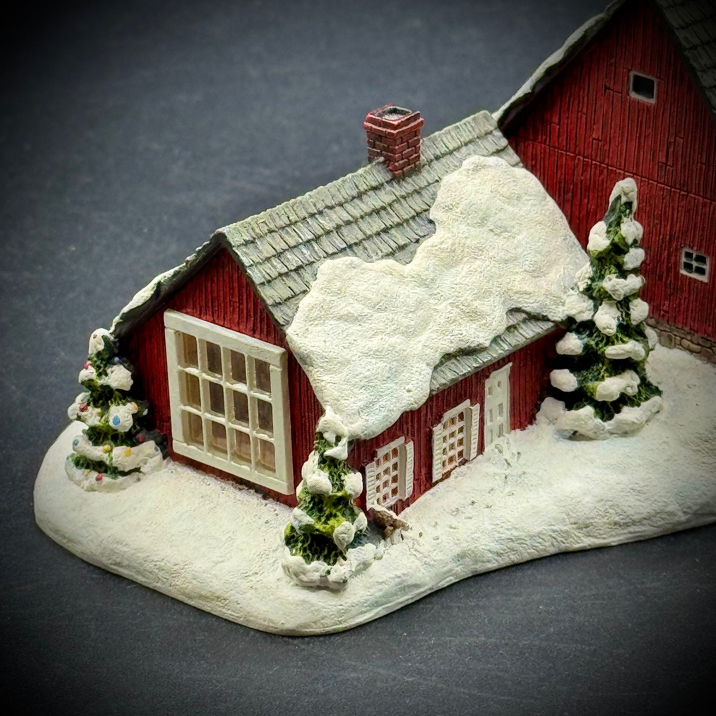 Vintage Rhodes Studio Rockwell's Hometown "Christmas At The Studio"