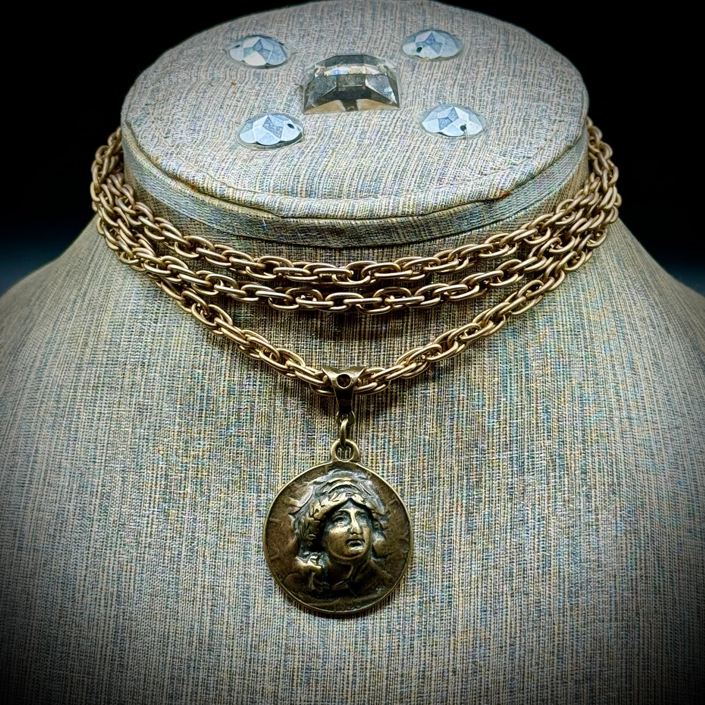 John Alvin 1920 3D Liberty Head Coin Necklace