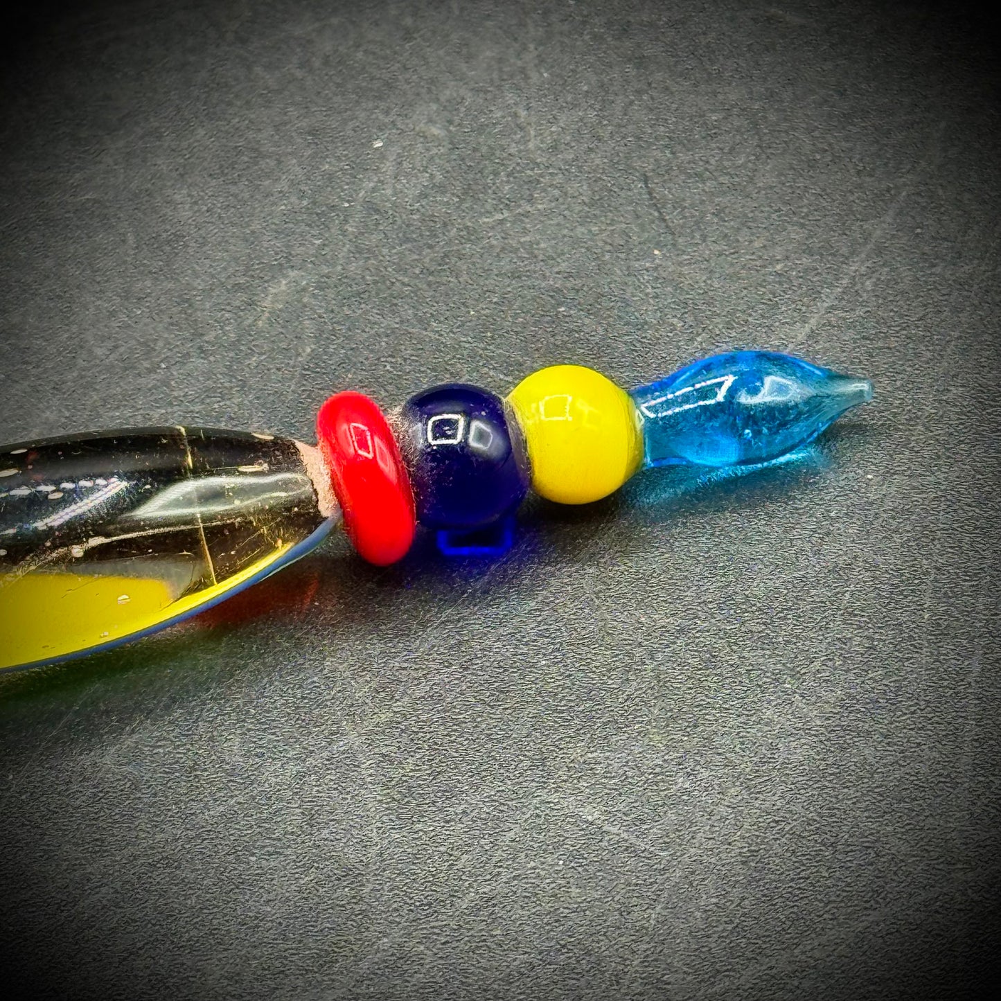 Murano Blown Glass Ink Pen with Stand