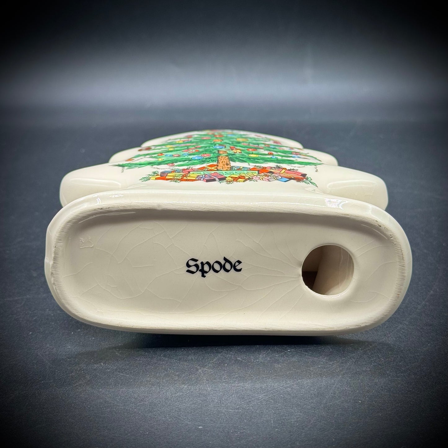 Vintage Spode Christmas Napkin Holder