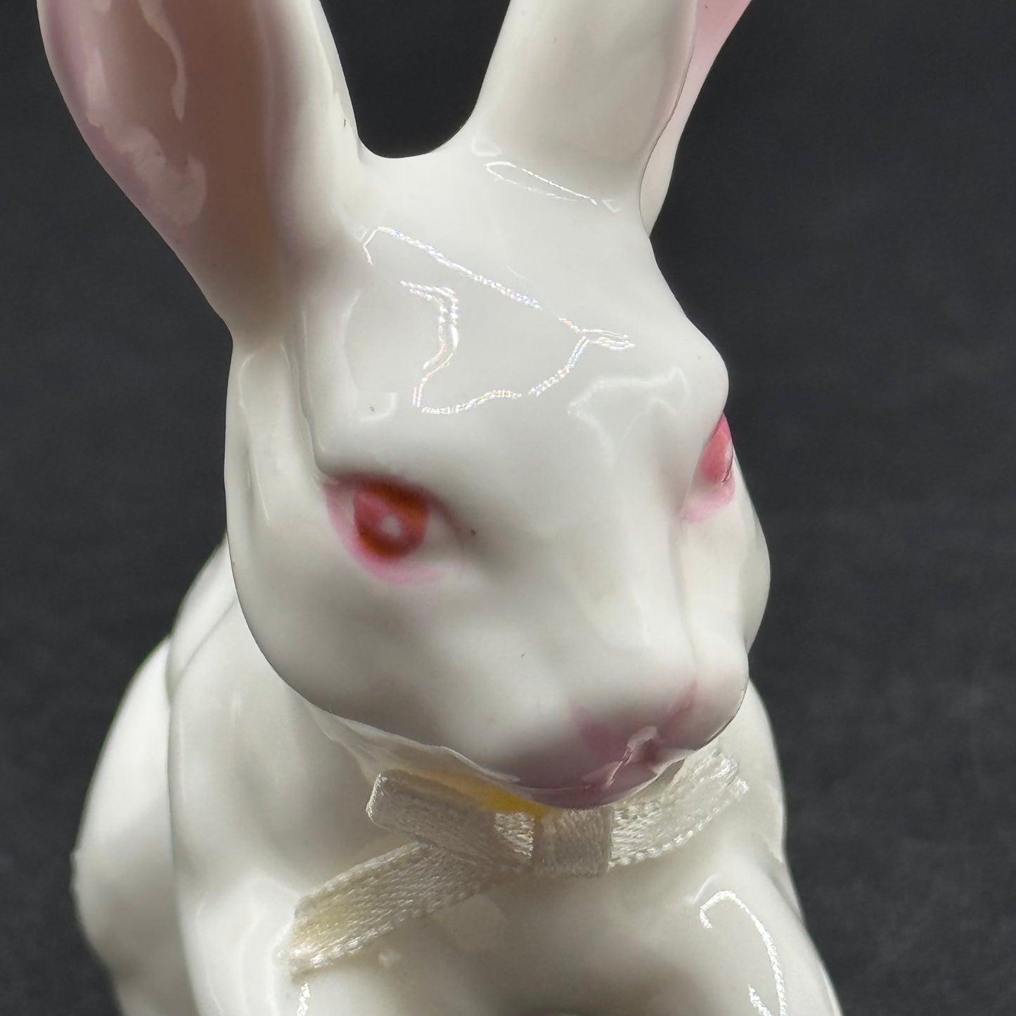 Vintage Four Piece Bone China Dancing Bunny Figure Set - Taiwan