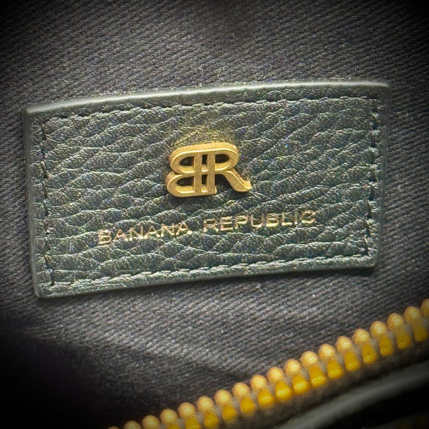 Banana Republic Faux Zebra Fur Crossbody Purse