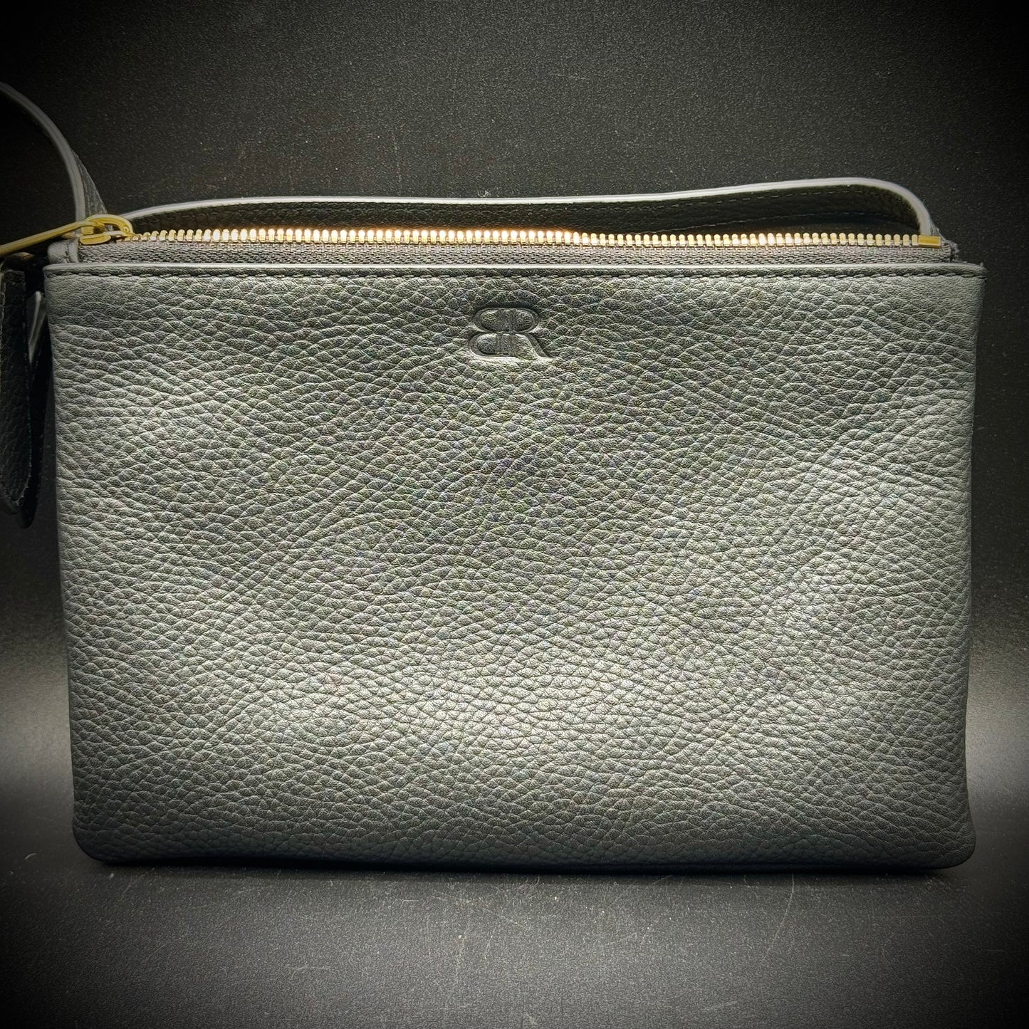 Banana Republic Faux Zebra Fur Crossbody Purse