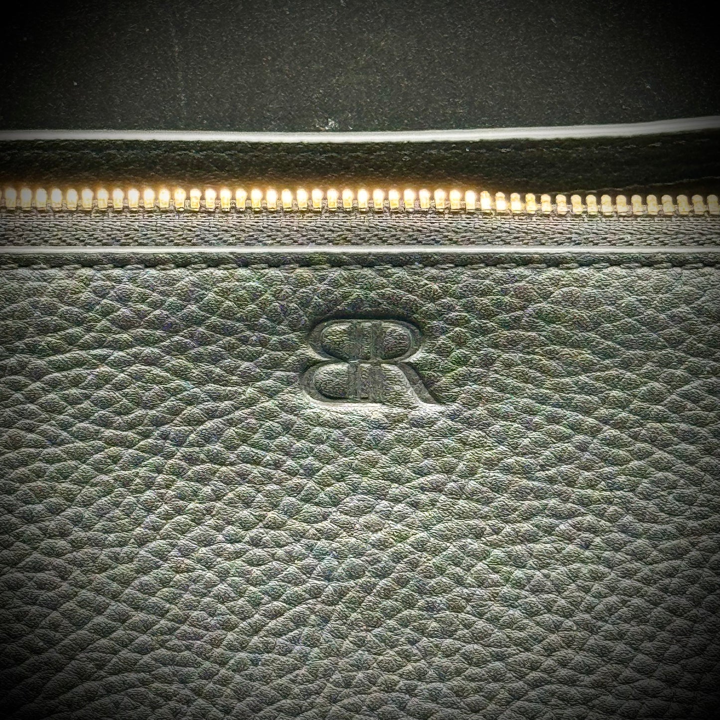 Banana Republic Faux Zebra Fur Crossbody Purse