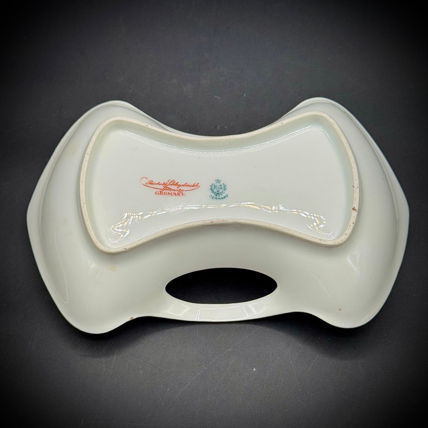 Vintage Reinhold Schlegelmilch Floral Motif Dish