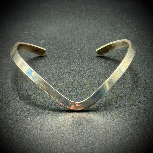 MCM Sterling Silver Free Form Bracelet