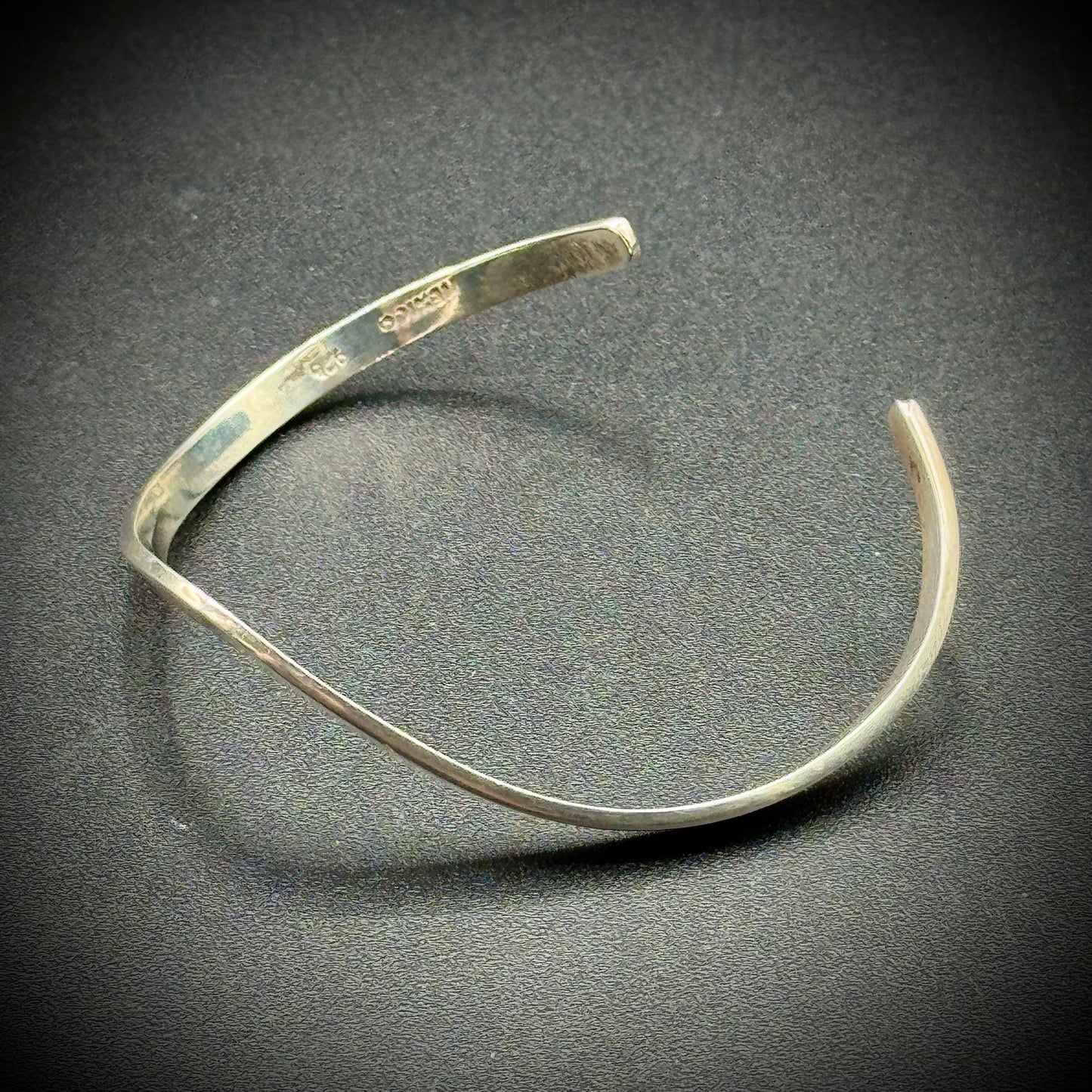 MCM Sterling Silver Free Form Bracelet