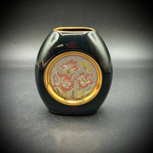 Vintage Art of Chokin Vase - Made in Japan