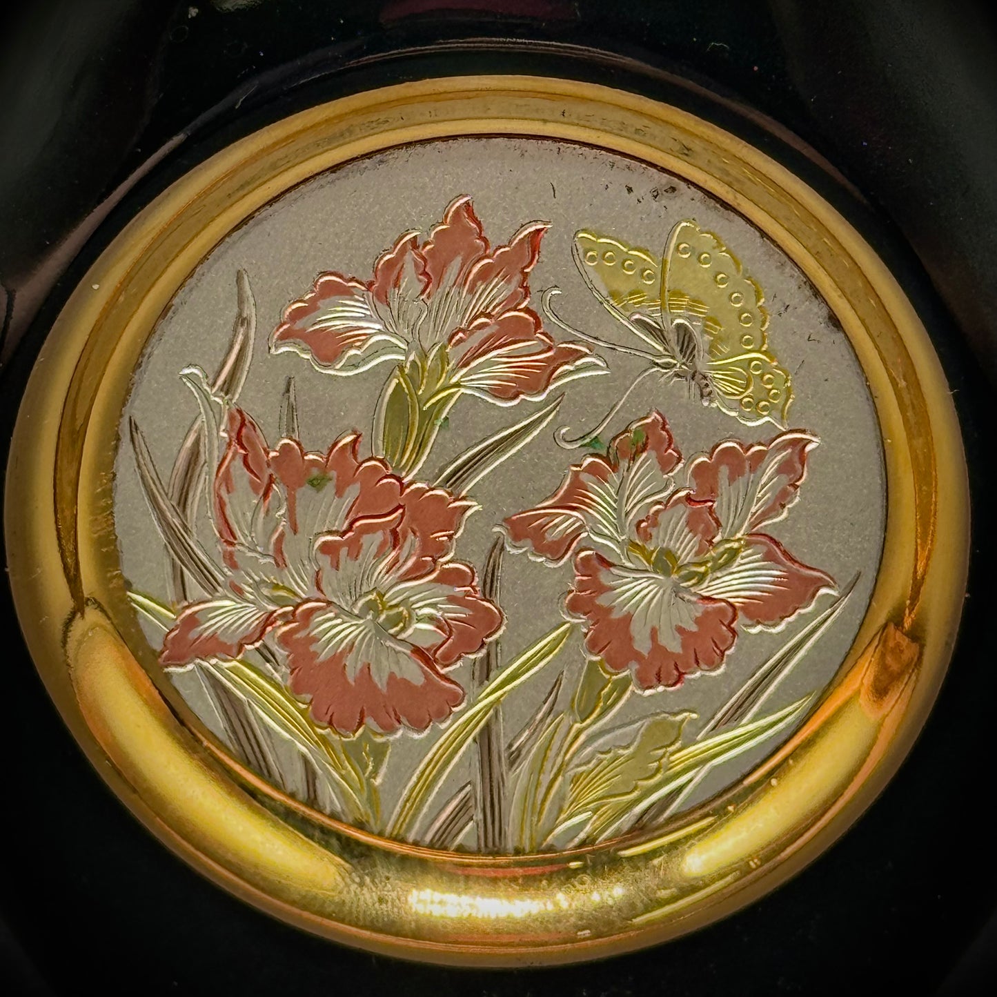 Vintage Art of Chokin Vase - Made in Japan