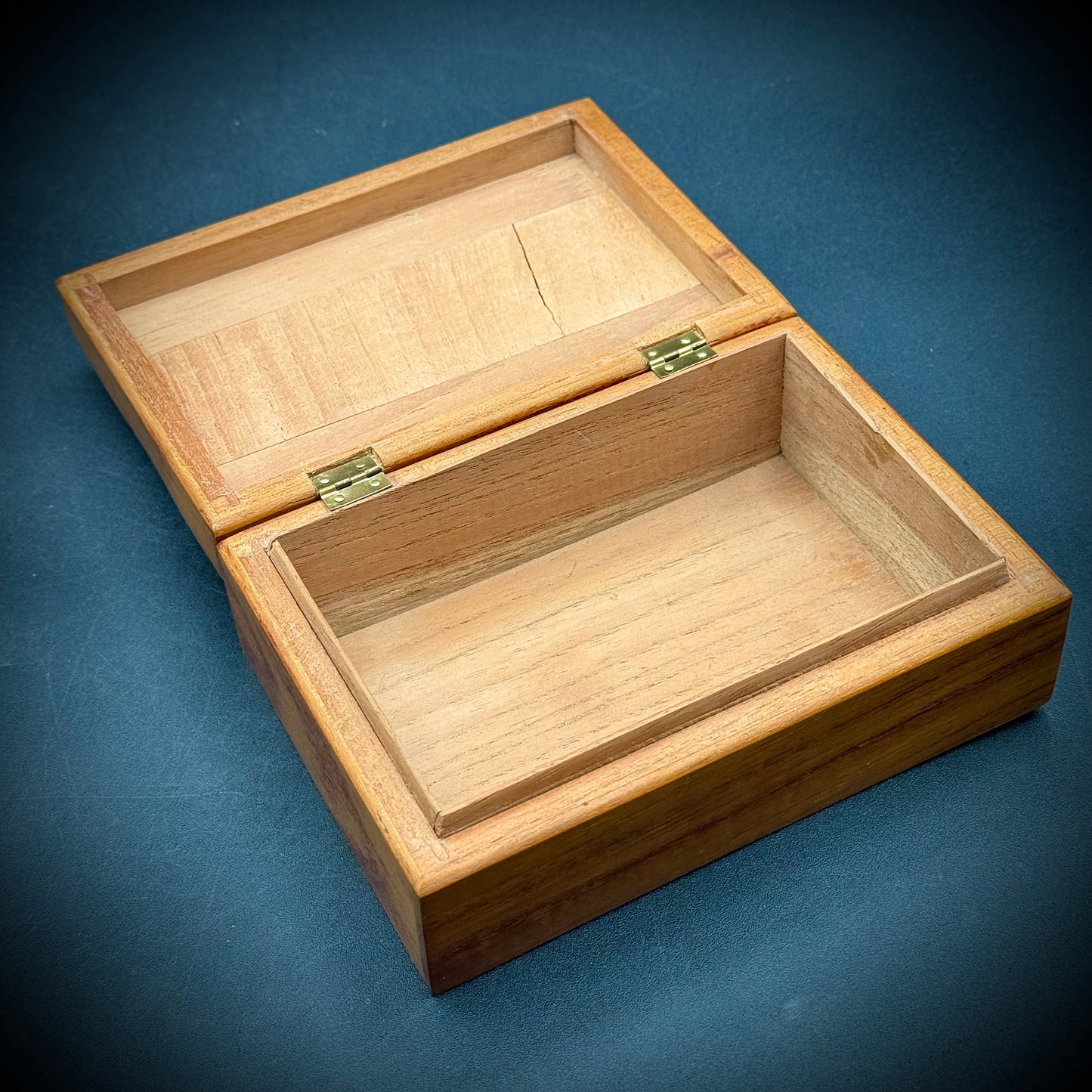 Vintage Inlaid Wood Box