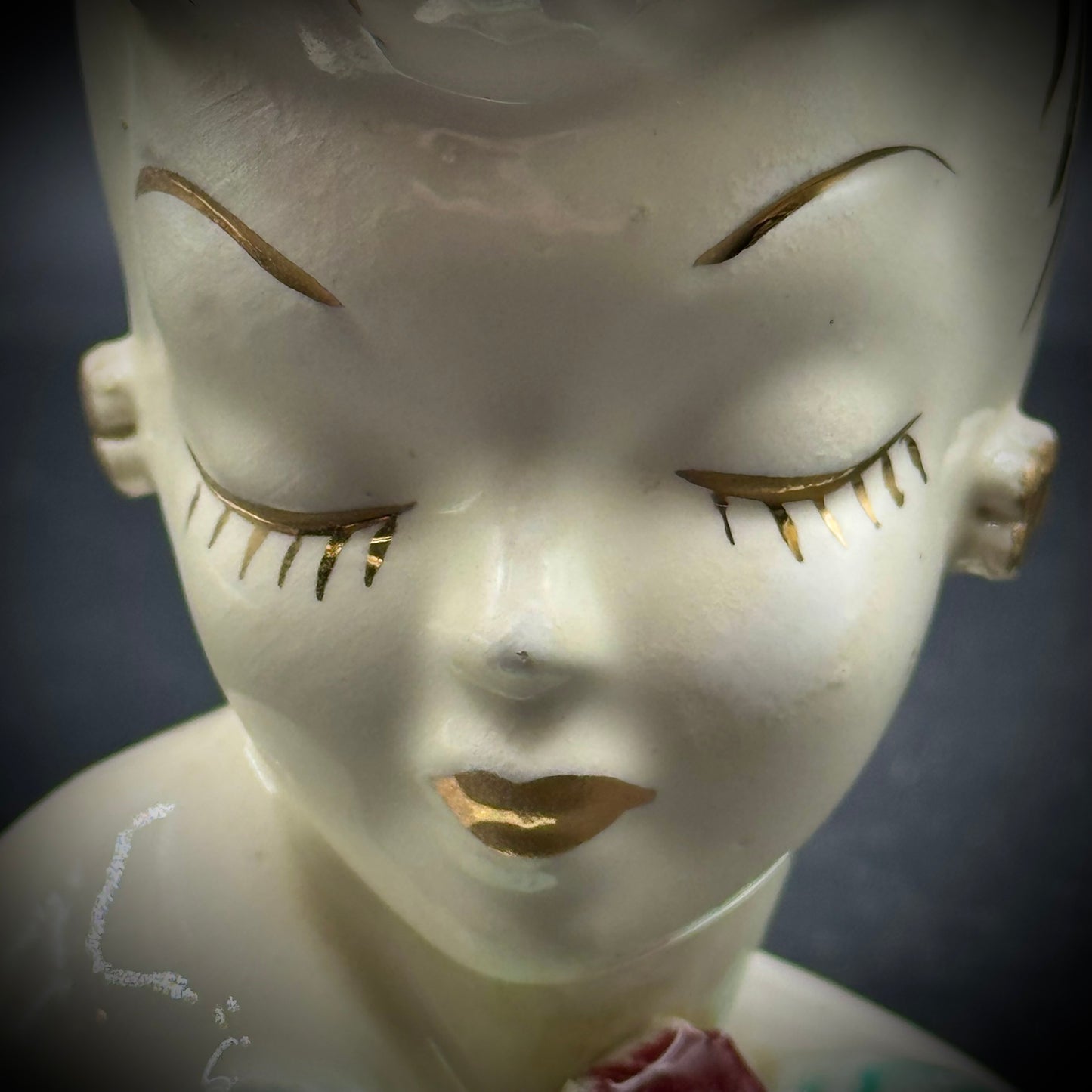 Vintage Lewis Weil Glamour Girl Small Head Vase