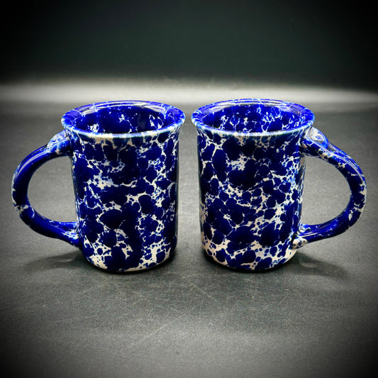 Pair of Bennington VT 1967 Pottery Mugs