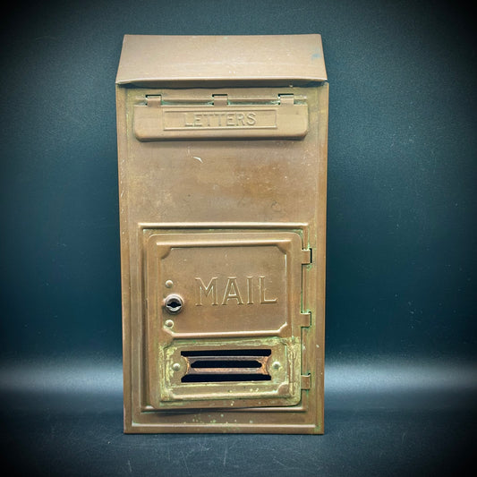 Antique 1920s - 1930s Corbin Style Mailbox - Made in USA