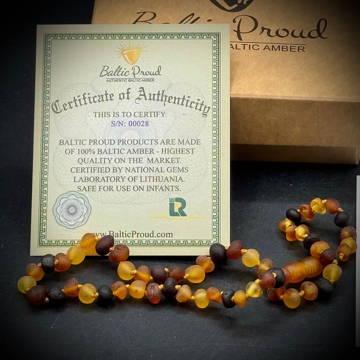 Baltic Amber Choker Necklace