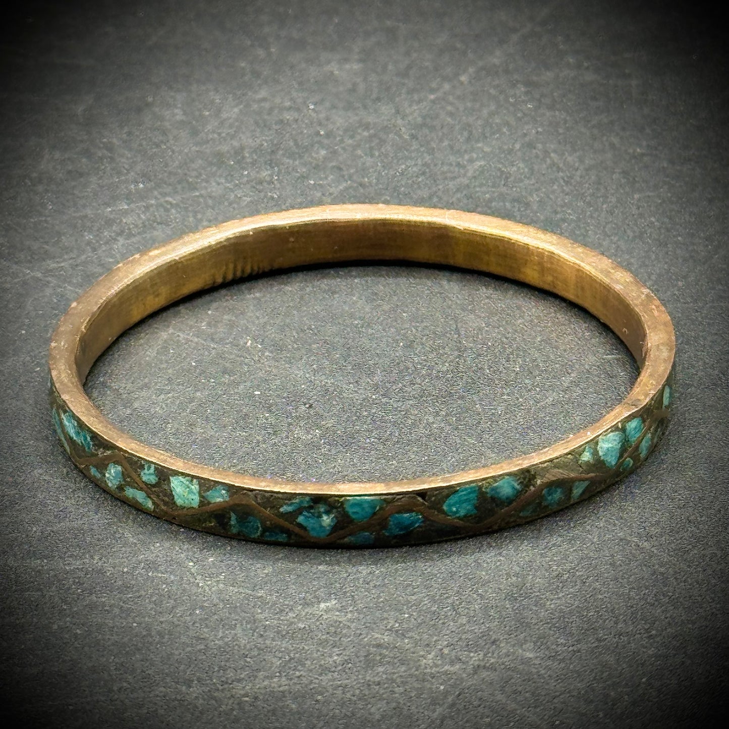 Three Vintage Cloisonné Enamel Bangles - Made in India