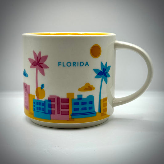 Starbucks You Are Here Series "Florida" Collectable Mug