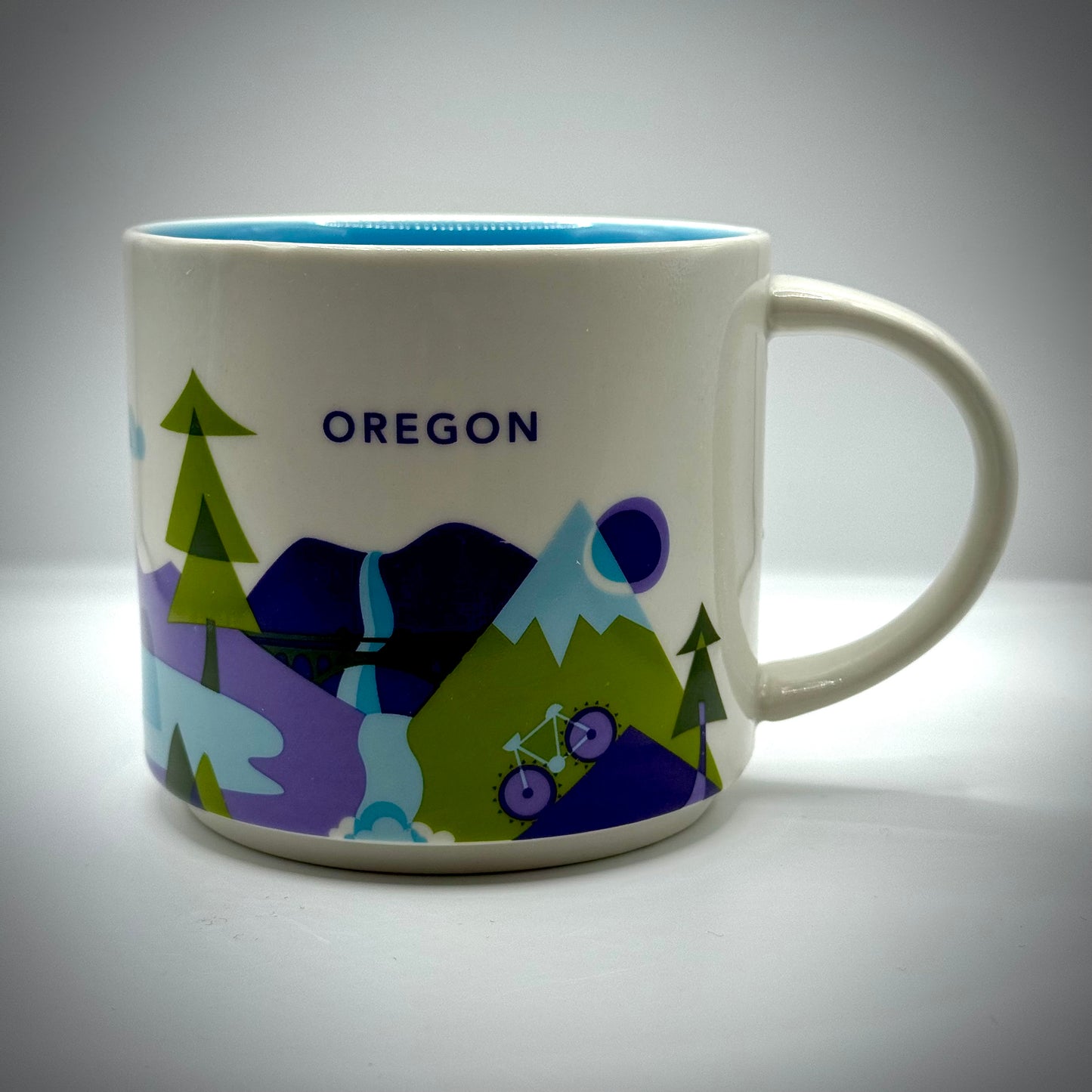 Starbucks You Are Here Series "Oregon" Collectable Mug