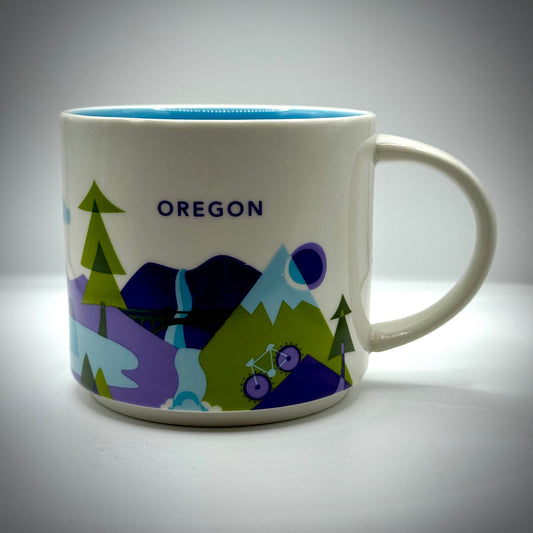 Starbucks You Are Here Series "Oregon" Collectable Mug