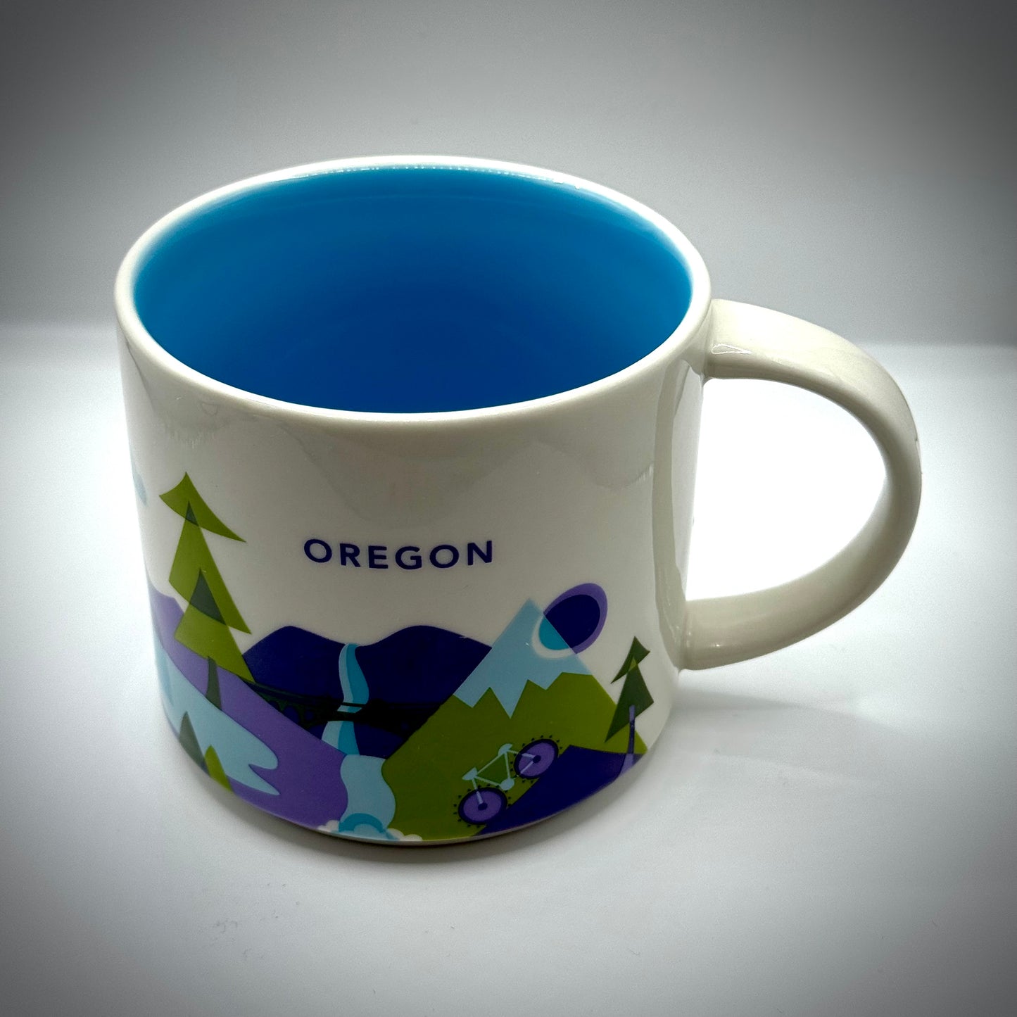Starbucks You Are Here Series "Oregon" Collectable Mug