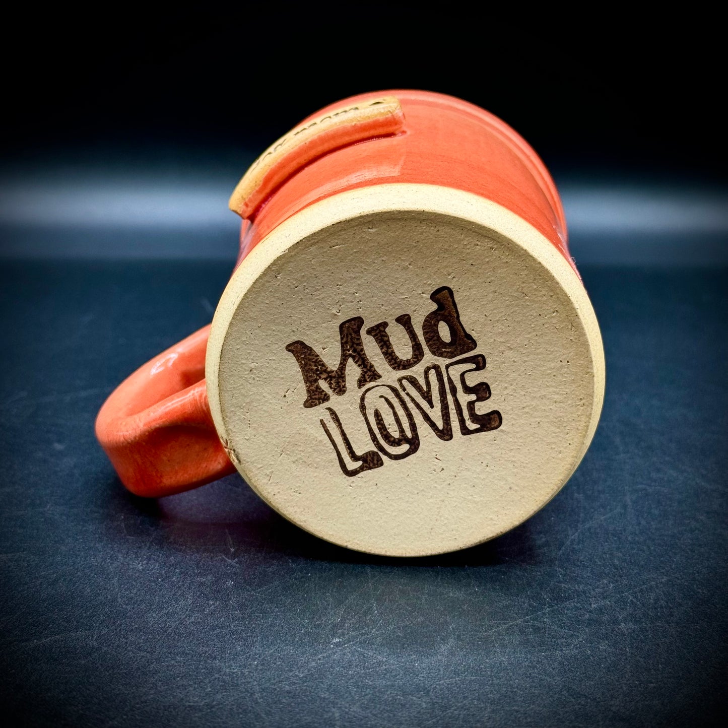 Hand Crafted 'Dog Mom' Mug by Mud Love