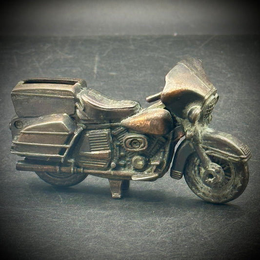 Vintage Metal Pencil Sharpener #03 - Motorcycle