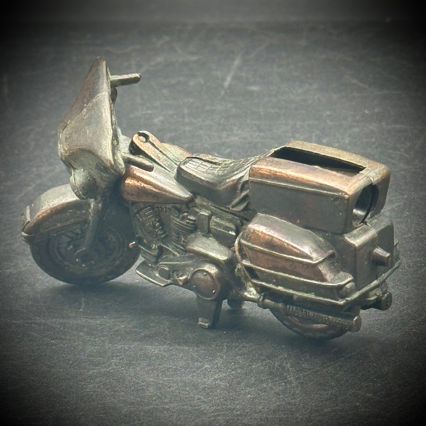 Vintage Metal Pencil Sharpener #03 - Motorcycle