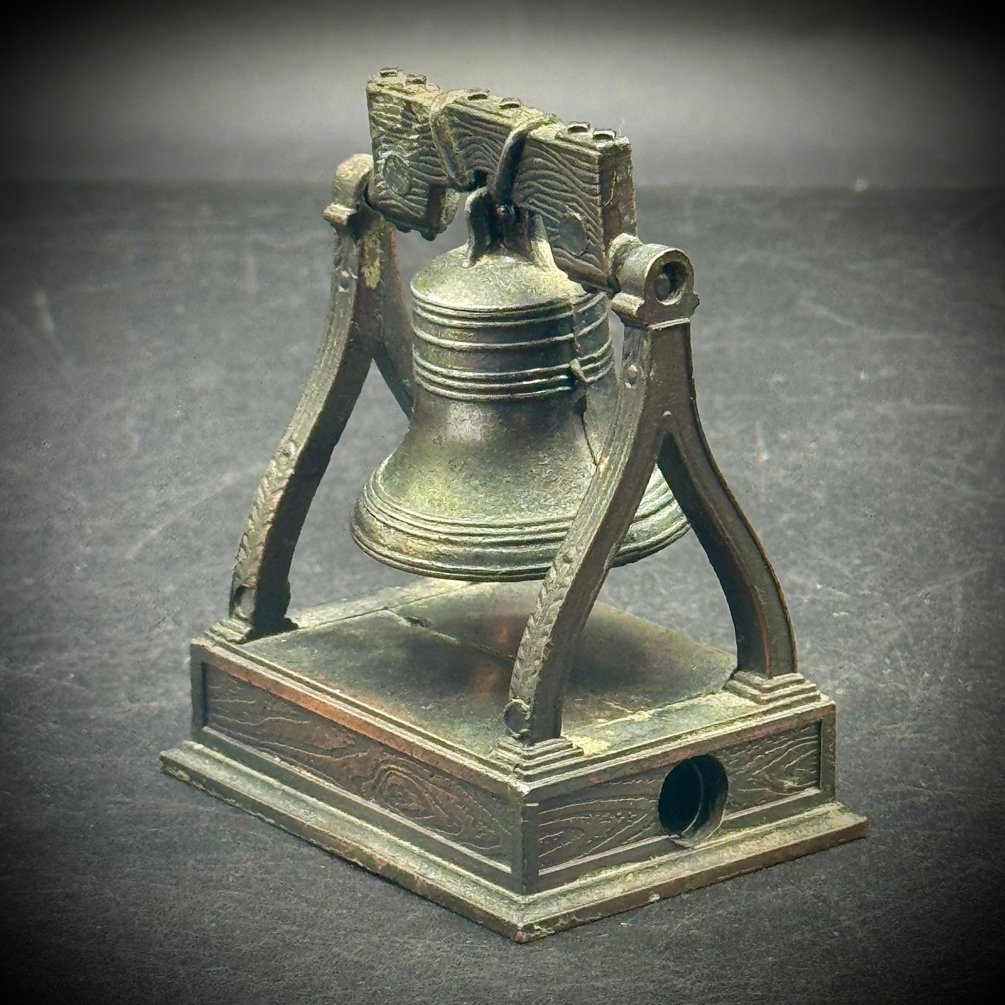 Vintage Metal Pencil Sharpener #04 - Liberty Bell - Made in Hong Kong