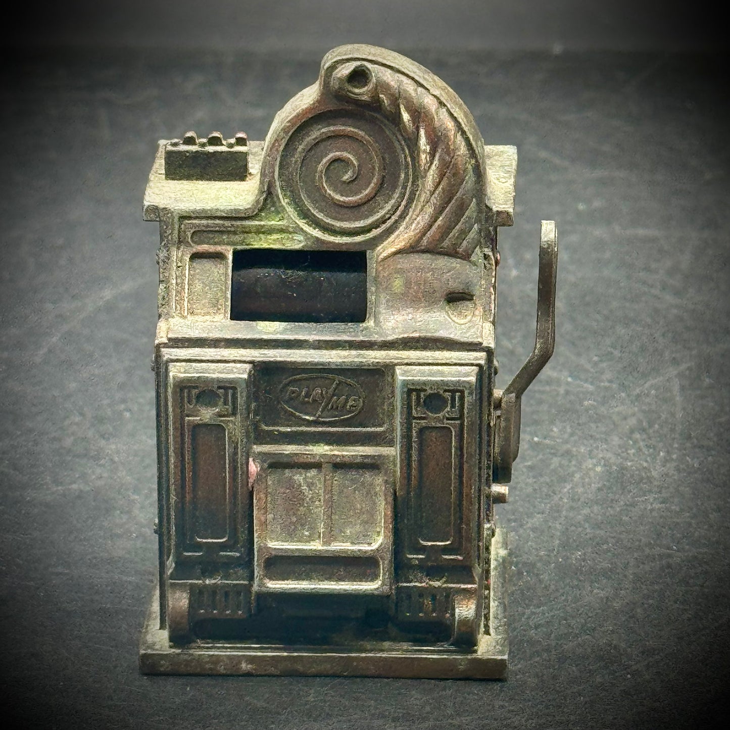 Vintage Metal Pencil Sharpener #06 - Slot Machine - Made in Spain