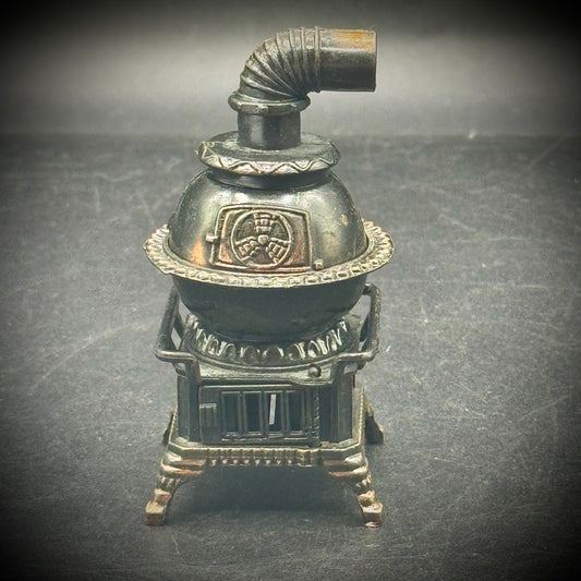 Vintage Metal Pencil Sharpener #07 - Pot Belly Stove
