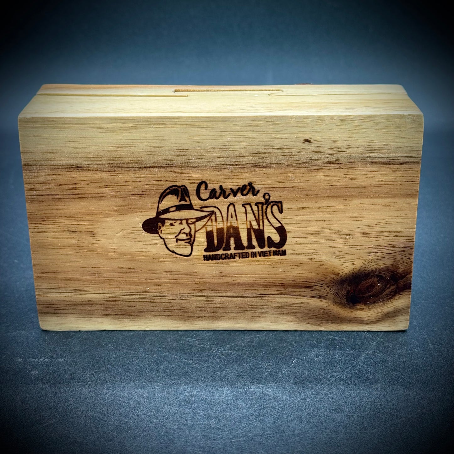 Carver Dan's Hand Crafted Wood Dog Puzzle Box