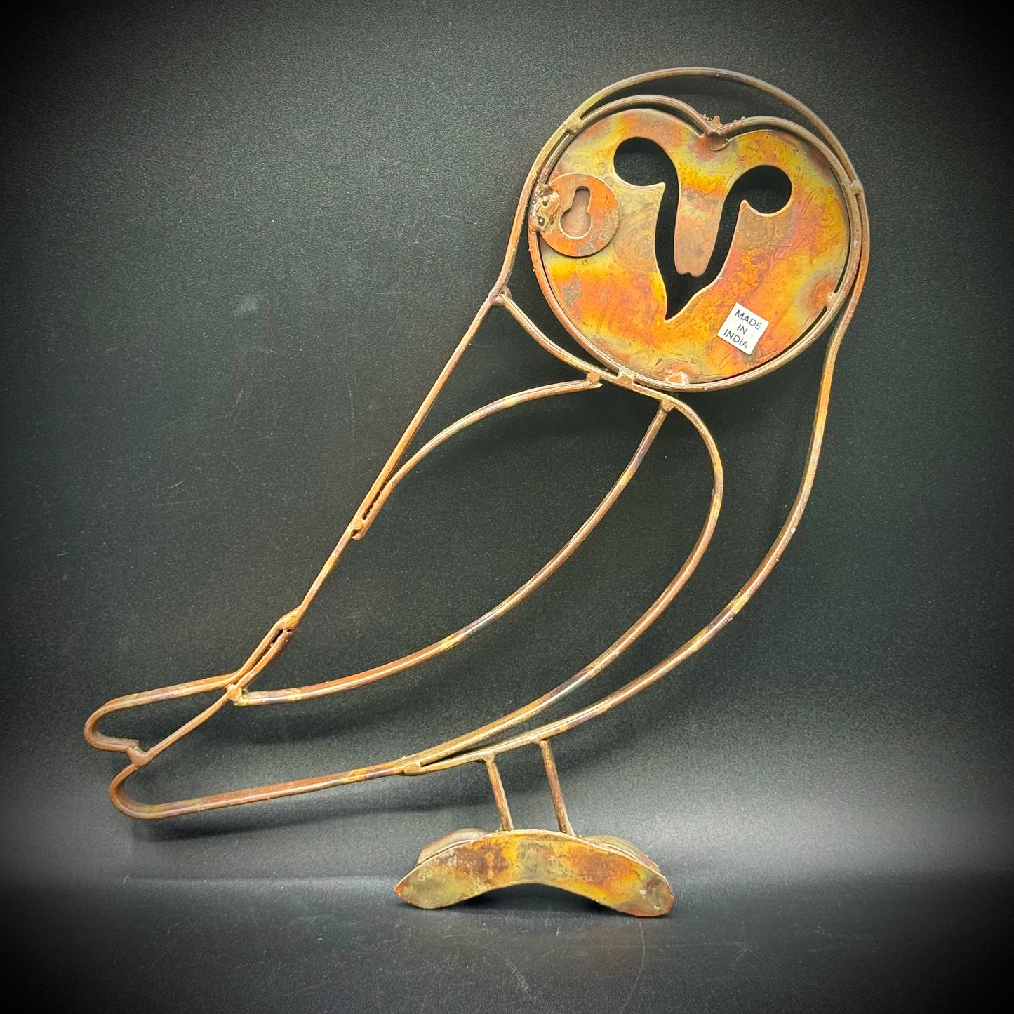 Metal Owl Hanging Decor - Made in India