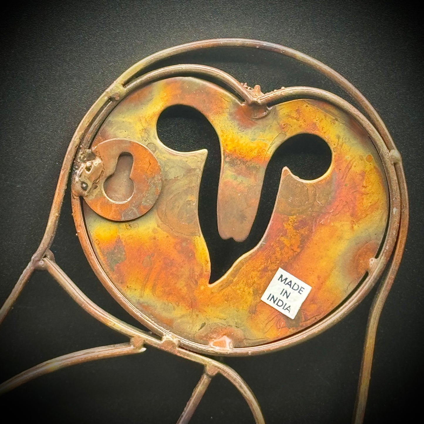 Metal Owl Hanging Decor - Made in India