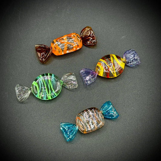 Vintage Collection of 4 Murano Glass Candies #05