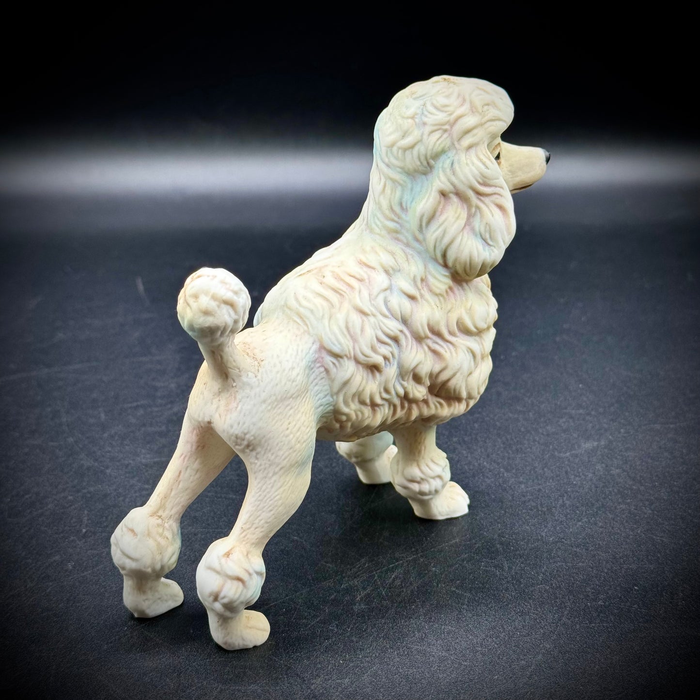 Vintage Porcelain Poodle Figurine