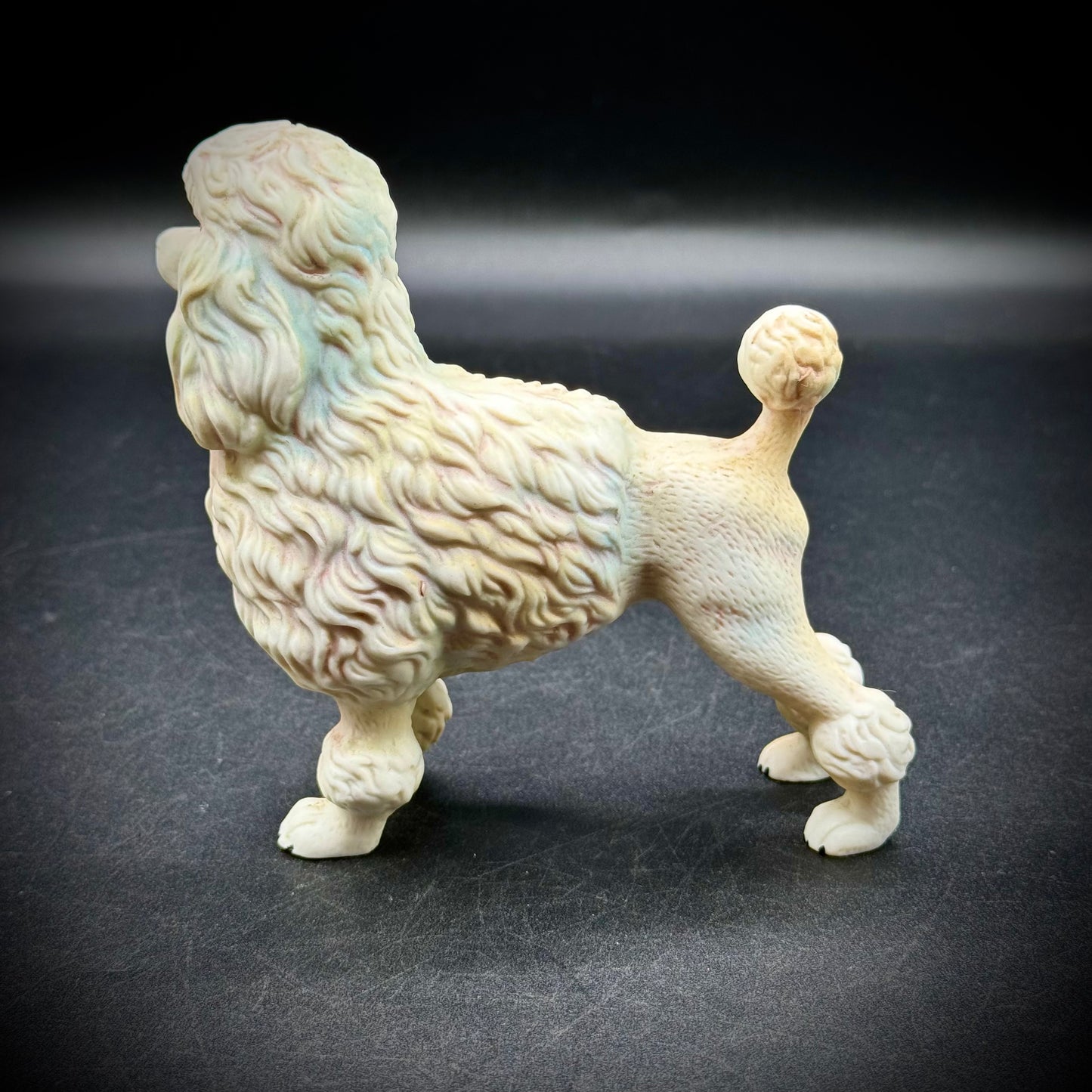 Vintage Porcelain Poodle Figurine