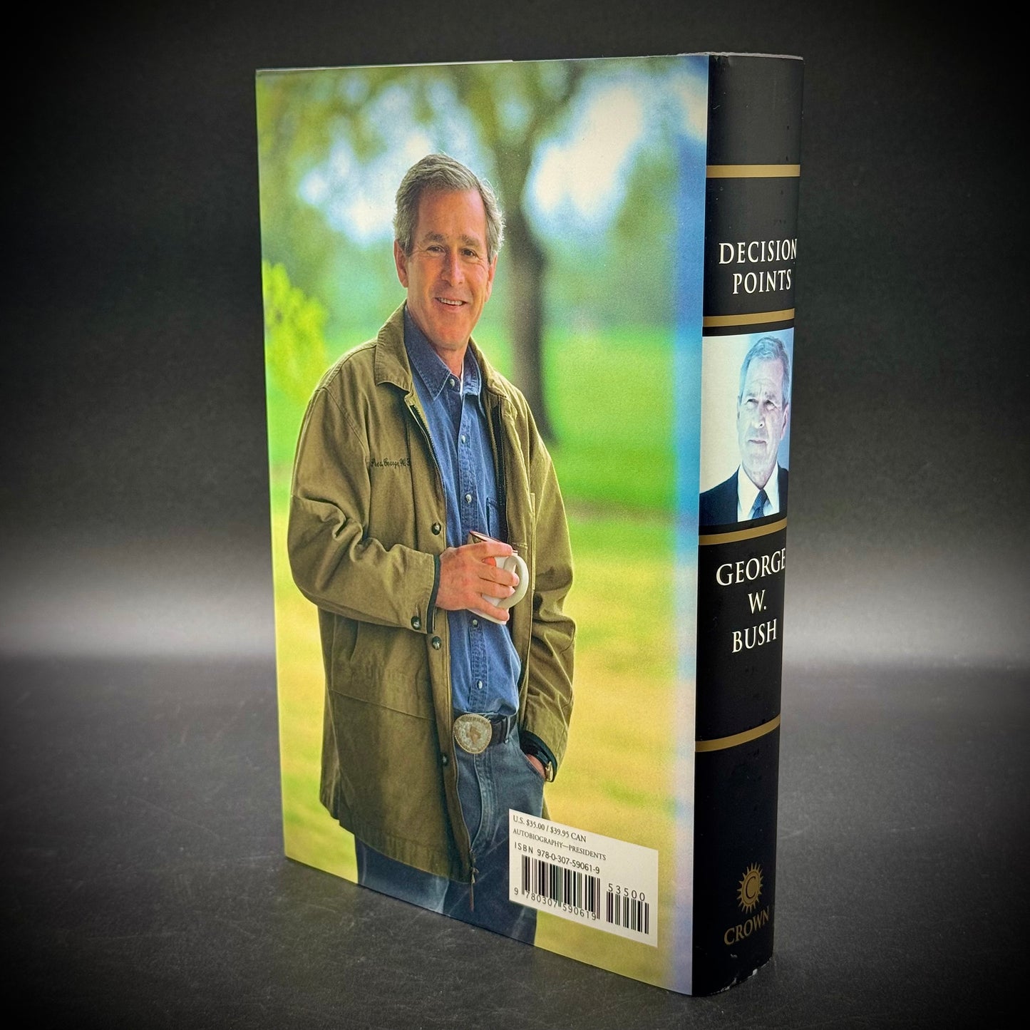 President George W. Bush Signed Edition of "Decision Points" Autobiography with Note